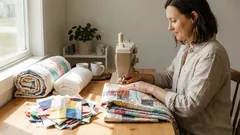 このパッチワークキルトの中の選択は数か月後に明らかになり、見た目以上に重要な意味を持つ。