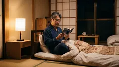 寝る前のたった20分間の読書:静かだが力強い効果をもたらす、シンプルな夜の習慣