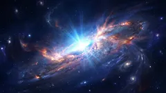 宇宙で奇妙な現象が発生：科学者たちが強力な青色の閃光の正体を解明