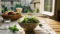 朝にキウイを食べる：消化を本当に楽にする簡単な習慣